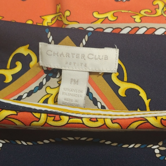 Charter Club Multi Colour Top - Picture 4 of 5